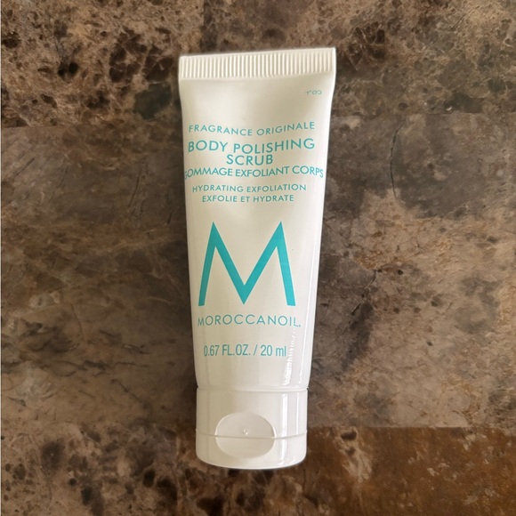 Moroccanoil Other - MoroccanOil Body Polishing Scrub - 0.67oz / 20ml Travel Size Sealed New No Box